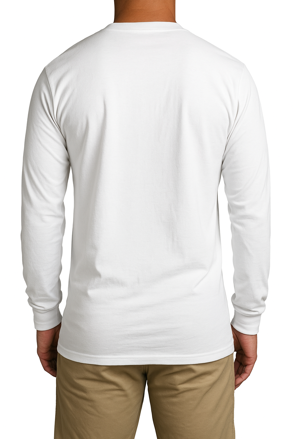 Polera Manga Larga Ride Collection. White