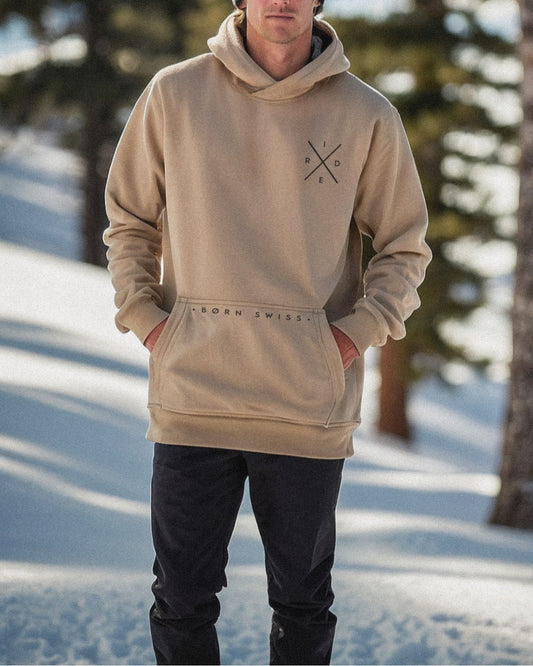 Hoodie Ride Collection. Beige