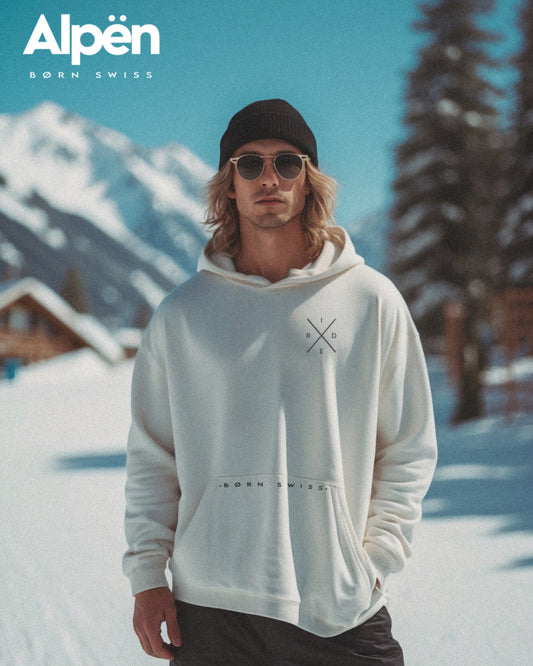 Hoodie Ride Collection. White