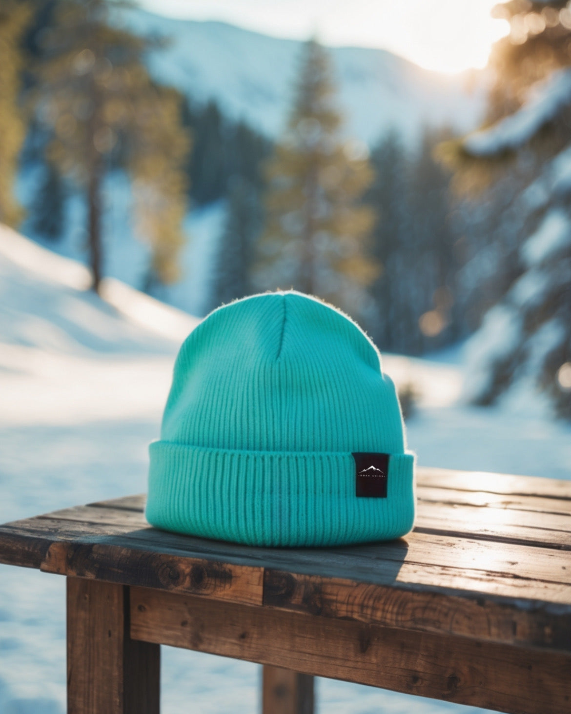 Beanie Mountain Series. Turquoise
